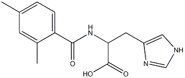 2-[(2,4-dimethylbenzoyl)amino]-3-(1H-imidazol-4-yl)propanoic acid