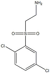 2-[(2,5-dichlorophenyl)sulfonyl]ethanamine 结构式