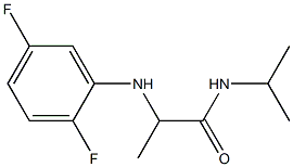 2-[(2,5-difluorophenyl)amino]-N-(propan-2-yl)propanamide