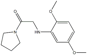 2-[(2,5-dimethoxyphenyl)amino]-1-(pyrrolidin-1-yl)ethan-1-one