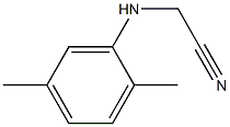 2-[(2,5-dimethylphenyl)amino]acetonitrile Structure