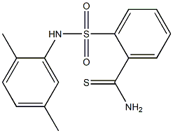 2-[(2,5-dimethylphenyl)sulfamoyl]benzene-1-carbothioamide