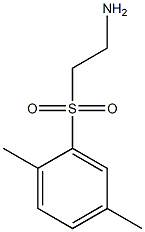 2-[(2,5-dimethylphenyl)sulfonyl]ethanamine Structure