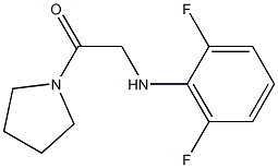 2-[(2,6-difluorophenyl)amino]-1-(pyrrolidin-1-yl)ethan-1-one