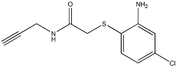 2-[(2-amino-4-chlorophenyl)sulfanyl]-N-(prop-2-yn-1-yl)acetamide