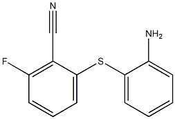 2-[(2-aminophenyl)thio]-6-fluorobenzonitrile|