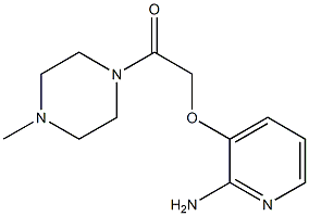 2-[(2-aminopyridin-3-yl)oxy]-1-(4-methylpiperazin-1-yl)ethan-1-one Structure