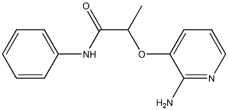 2-[(2-aminopyridin-3-yl)oxy]-N-phenylpropanamide