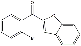 2-[(2-bromophenyl)carbonyl]-1-benzofuran Structure