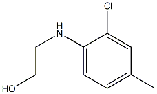 2-[(2-chloro-4-methylphenyl)amino]ethan-1-ol,,结构式