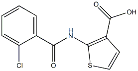  2-[(2-chlorobenzoyl)amino]thiophene-3-carboxylic acid