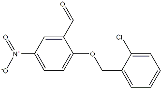 2-[(2-chlorophenyl)methoxy]-5-nitrobenzaldehyde