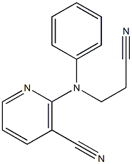 2-[(2-cyanoethyl)(phenyl)amino]nicotinonitrile