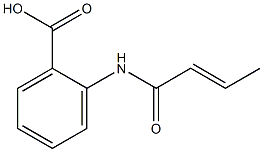 2-[(2E)-but-2-enoylamino]benzoic acid