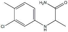 2-[(3-chloro-4-methylphenyl)amino]propanamide