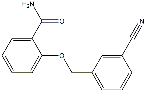  2-[(3-cyanobenzyl)oxy]benzamide