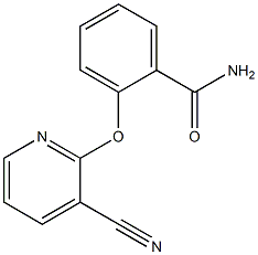 2-[(3-cyanopyridin-2-yl)oxy]benzamide|