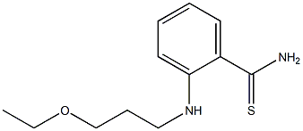 2-[(3-ethoxypropyl)amino]benzene-1-carbothioamide