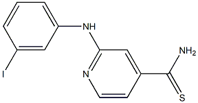 2-[(3-iodophenyl)amino]pyridine-4-carbothioamide|