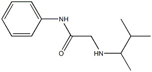 2-[(3-methylbutan-2-yl)amino]-N-phenylacetamide