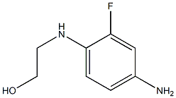 2-[(4-amino-2-fluorophenyl)amino]ethan-1-ol Structure