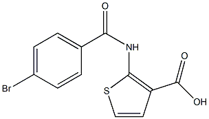 2-[(4-bromobenzoyl)amino]thiophene-3-carboxylic acid