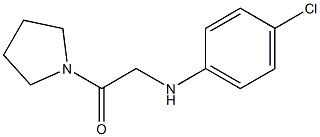 2-[(4-chlorophenyl)amino]-1-(pyrrolidin-1-yl)ethan-1-one