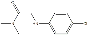  2-[(4-chlorophenyl)amino]-N,N-dimethylacetamide