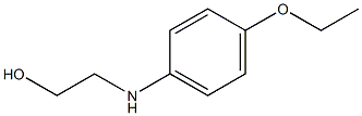 2-[(4-ethoxyphenyl)amino]ethan-1-ol 结构式