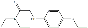 2-[(4-ethoxyphenyl)amino]-N,N-diethylacetamide