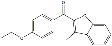 2-[(4-ethoxyphenyl)carbonyl]-3-methyl-1-benzofuran