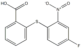 2-[(4-fluoro-2-nitrophenyl)sulfanyl]benzoic acid