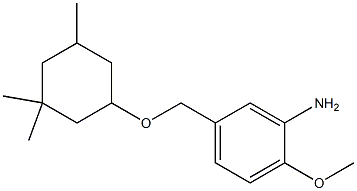 2-methoxy-5-{[(3,3,5-trimethylcyclohexyl)oxy]methyl}aniline