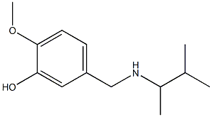  2-methoxy-5-{[(3-methylbutan-2-yl)amino]methyl}phenol