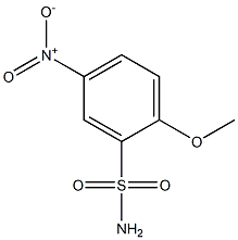 2-methoxy-5-nitrobenzenesulfonamide Structure