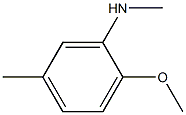 2-methoxy-N,5-dimethylaniline Structure