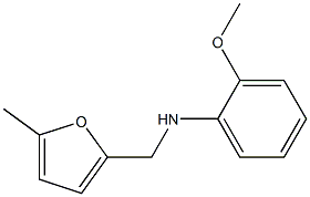 2-methoxy-N-[(5-methylfuran-2-yl)methyl]aniline Structure