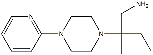 2-methyl-2-(4-pyridin-2-ylpiperazin-1-yl)butan-1-amine|