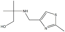 2-methyl-2-{[(2-methyl-1,3-thiazol-4-yl)methyl]amino}propan-1-ol