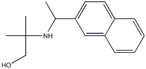 2-methyl-2-{[1-(naphthalen-2-yl)ethyl]amino}propan-1-ol