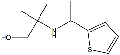  2-methyl-2-{[1-(thiophen-2-yl)ethyl]amino}propan-1-ol