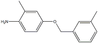  2-methyl-4-[(3-methylbenzyl)oxy]aniline