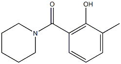 2-methyl-6-(piperidin-1-ylcarbonyl)phenol|