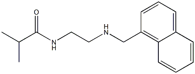  2-methyl-N-{2-[(naphthalen-1-ylmethyl)amino]ethyl}propanamide