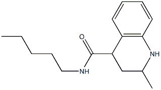 2-methyl-N-pentyl-1,2,3,4-tetrahydroquinoline-4-carboxamide