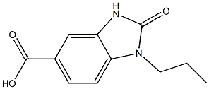 2-oxo-1-propyl-2,3-dihydro-1H-1,3-benzodiazole-5-carboxylic acid