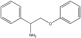 2-phenoxy-1-phenylethanamine 化学構造式