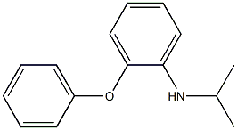 2-phenoxy-N-(propan-2-yl)aniline Struktur