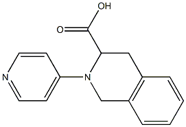 2-pyridin-4-yl-1,2,3,4-tetrahydroisoquinoline-3-carboxylic acid Structure