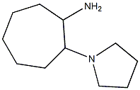 2-pyrrolidin-1-ylcycloheptanamine Struktur